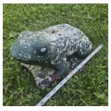 Concrete frog