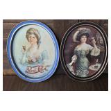 2 oval Pepsi trays