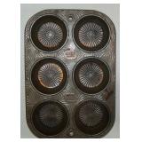Vintage EKCO N-60-6 OVENEX Starburst Pattern 6