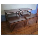 Mid-century steps down stands Lane 21x30x21