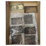 Colonial bank notes *Brittle *Authenticity???