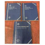 Lincoln Cent booklets partially filled 1909-40,
