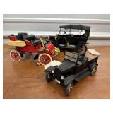 Ford Diecast Cars. Model A, model T.