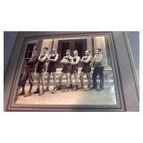 1924-25 Waverly high school basketball team photo