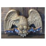 Vintage American Eagle Patriotic wall plaque