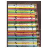 34 presidential pencils - unsharpened