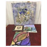 Art on canvas, deer art and framed print
