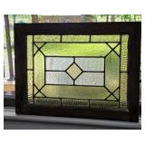 Pretty stained glass window - Antique - aprx