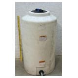 Water Barrel - white