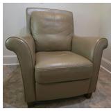 Leather armchair