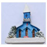 Putz Christmas Church. MCM