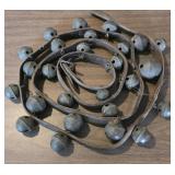 Nice strand of brass sleigh bells - different