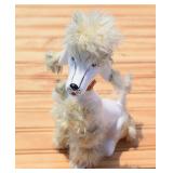 MCM Kreiss & Co Porcelain Poodle with Fur