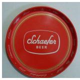 Vintage Schaefer Beer Metal Advertising 12" Beer