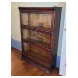 3 section Globe Wernicke barrister bookcase