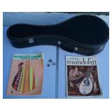 Mandolin Case Song Books & Finger Picks 28 1/2"