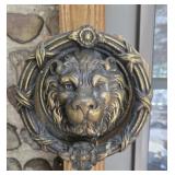 Large Brass doorknocker 10in