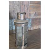 Nautical Copper Lantern 5-Sided Glass sides Oil