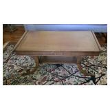 Duncan Phyfe Inlaid coffee table 41x23x17