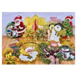 Vintage Stained Glass Style (Plastic) Holiday