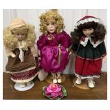 Dolls w/stands