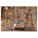 Costume jewelry necklaces bracelets brooches etc