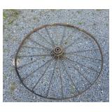 56in iron wagon wheel
