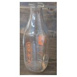 Crowleys chocolate milk bottle