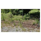 Iron fence 7 pieces 7 foot long each