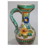 Mid Century Italian Sgraffito Majolica Pottery