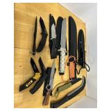 Knifes. Columbia  and others.
