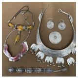 Artistic costume jewelry