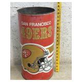 San Francisco 49ers Trash Can