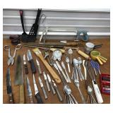 Knives, silverware, meat saws, wizard meat