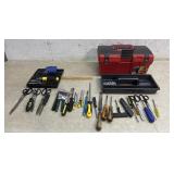 Red Toolbox w/ accessories