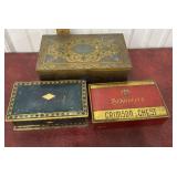 3 Vintage Candy Tins