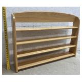 Solid Oak Wall Hanging Shelf 38/26