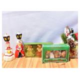 1970's Holiday Items-NOS Ornaments, Candles, etc