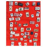 Lot of US Postage Stamp Pins