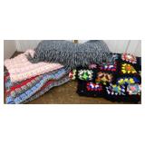 Afghans, throw blanket