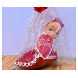 Vintage Valentine's Knee Hugger Elf