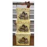 Vintage style Stacking Boxes (3)