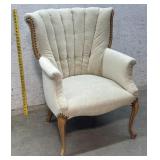 Queen Anne Wing Back Arm Chair