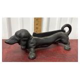 Cast iron Dachshund boot scrapper
