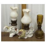 Small oil lamps