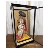 Fujimusume Doll in glass case