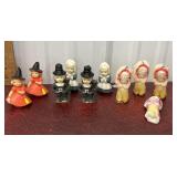 Gurley candles - pilgrims Native Americans, witch