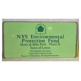 NYS Environmental Protection Fund Sign 48/24-