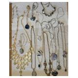 Pretty necklaces with some earrings