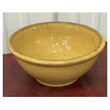 Yellow ware bowl